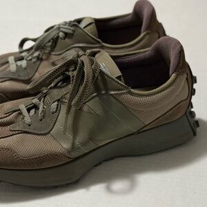 New Balance Olive and Brown Women's Sneakers